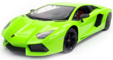 RC auto Lamborghini Aventador, zelené