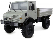 RC auto MB Unimog Basic, sivá