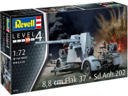 Revell Flak 37 88 mm, Sd.Anh.202 (1:72)