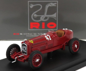 Rio-models Alfa romeo P3 Tipo B N 42 Víťaz Circuito Del Montenero - Coppa Ciano 1934 Achille Varzi 1:43 Červená