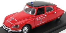 Rio-models Citroen Ds19 Pompiers De Ville De Lyon 1956 1:43 Červená