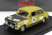 Rio-models Fiat 128 Gr.1 Team Ceccato Rally Racing N 190 Rally San Martino Di Castrozza 1972 A.bettega - D.brigantini 1:43 Zelená čierna