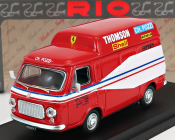 Rio-models Fiat 238 Van Assistenza Corse Ferrari Ch Pozzi 24h Le Mans 1978 1:43 červená biela