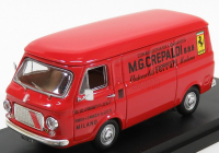 Rio-models Fiat 238 Van Commissionaria Lombardia M.g. Crepaldi Automodelli Ferrari Modena 1976 1:43 Červená