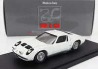 Rio-models Lamborghini Miura P400 1967 - Osobné auto Johnny Hallyday 1:43 Biela