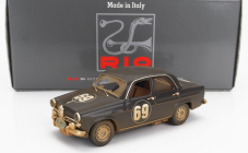 Rio-modely Alfa romeo Gulietta T.i. N 69 Rally Acropolis 1959 Apostolidis - Marathakis 1:43 Black