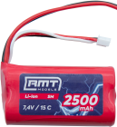 RMT models Li-Ion 2500 mAh 7,4V 15C SM