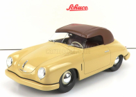 Schuco Porsche 356 Spider uzavretý 1948 1:18 krémovo čierny