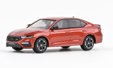 Abrex Škoda Octavia IV RS (2020) 1:43 - červená cinnamon metalíza