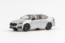 Abrex Škoda Octavia IV RS (2020) 1:43 – strieborná brilliant metalíza