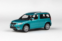 Abrex Škoda Yeti FL (2013) 1:43 – modrá sea metalíza