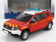 Solido Dacia Duster Mkii Sapeurs Pompiers 2018 1:18 Červeno-žltá