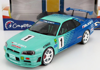 Solido Nissan Skyline (r34) Gt-r Falken Drift Livery 1999 1:18 Modrá