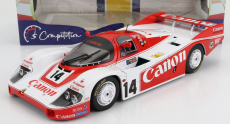 Solido Porsche 956 Turbo Team Canon Racing N 14 24h Le Mans 1983 J.palmer - J.lammers - R.lloyd 1:18 Červená Biela