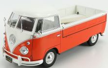 Solido Volkswagen T1 Pick-up otvorený 1950 1:18 oranžová biela