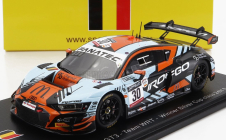 Spark-model Audi R8 Lms Gt3 Team Wrt N 30 Winner Silver Cup Class 24h Spa 2022 J.b.simmenauer - B.goethe - T.neubauer 1:43 Biela Oranžová Čierna