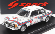 Spark-model BMW radu 3 323i Martini N 17 24h Rally Ypres 1980 H.delbar - W.lux 1:43 Biela červená modrá