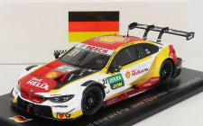 Spark-model BMW radu 4 M4 Shell Team Rbm N 31 Hockenheim Dtm 2019 S.van Der Linde 1:43 Biela žltá červená