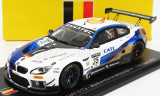 Spark-model BMW radu 6 M6 Gt3 Team Walkenhorst Motorsport N 35 24h Nurburgring 2021 T.glock - M.tomczyk - T.neubauer 1:43 Biela Modrá Zlatá