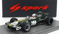 Spark-model Brabham F1 Bt26a N 11 Dutch Gp 1969 J.brabham 1:43 Zeleno-žltá
