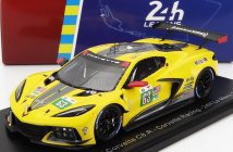 Spark-model Chevrolet Corvette C8.r 5.5l V8 Team Corvette Racing N 63 24h Le Mans 2022 A.garcia - J.taylor - N.catsburg 1:43 Yellow