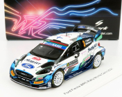 Spark-model Ford england Fiesta Wrt Team Wrcm Sport N 3 Rally Montecarlo 2021 T.suninen - M.markkula 1:43 Biela Modrá Zelená