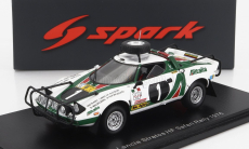 Spark-model Lancia Stratos Hf Alitalia (nočná verzia) N 1 Rally Safari 1976 Bjorn Waldegaard - Hans Thorszelius 1:43 Bielozelená