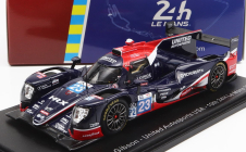 Spark-model Oreca Gibson 07 Gk428 4.2l V8 Team United Autosports Usa N 23 24h Le Mans 2022 A.lynn - O.jarvis - J.pierson 1:43 Black Red