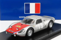 Spark-model Porsche 908 Gts N 15 Winner Routes Du Nord 1966 R.buchet - J.ferrand 1:43 Silver Red