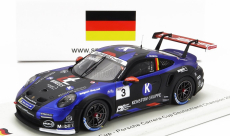 Spark-model Porsche 911 991-2 Gt3 Team Kenston N 3 Champion German Porsche Carrera Cup Season 2022 L.heinrie 1:43 Black