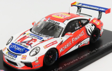 Spark-model Porsche 911 991 Gt3 N 7 Porsche Carrera Cup Australian Champion 2018 J.evans 1:43 White Orange