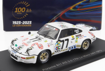 Spark-model Porsche 911 Carrera Rs 3.0l Team P.dagoreau N 77 24h Le Mans 1975 T.sabine - P.dagoreau - J.p.aeschlimann 1:43 White