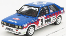 Spark-model Renault R11 Turbo N 9 Rally Montecarlo 1987 F.chatriot - M.perin 1:43 Svetlo modrá biela červená