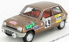 Spark-model Renault R5 Ls N 49 Rally Montecarlo 1975 A.follin - P.bertrand 1:43 Brown