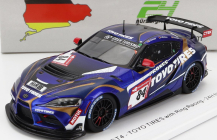 Spark-model Toyota Supra Gr Team Toyo Tires N 84 24h Nurburgring 2022 L.d.arnold - J.waldow - T.vazques Garcia 1:43 Blue Met Black