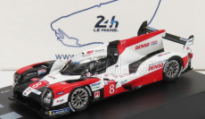 Spark-model Toyota Ts050 2.4l Hybrid Turbo V6 Team Toyota Gazoo Racing N 8 Winner 24h Le Mans 2020 S.buemi - B.hartley - K.nakajima 1:87 Červená Biela