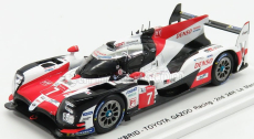 Spark-model Toyota Ts050 Hybrid Team Toyota Gazoo Racing N 7 2nd 24h Le Mans 2018 M.conway - K.kobayashi - J.m.lopez 1:43 Biela červená čierna