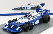 Spark-model Tyrrell F1 P34 Elf N 4 2nd Canada Gp 1977 P.depailler 1:18 Blue White