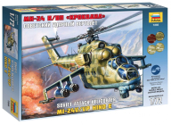 Stavebnica modelu vrtuľníka 7293 - MIL MI-24V/VP Hind E (1:72)