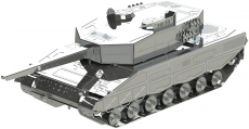Súprava oceľového tanku Leopard 2