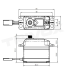 SV-1273TG HI VOLT digitálne servo