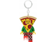 LEGO svietiaca kľúčenka – Ikonická pizza