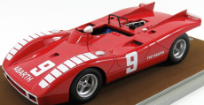 Tecnomodel Abarth 2000sp N 9 Mugello 1971 N.vaccarella 1:18 červená