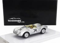 Tecnomodel Porsche 550a Team Porsche Kg N 34 24h Le Mans 1957 C.storez - E.crawford 1:43 Silver