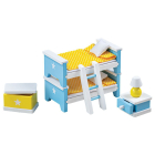 Tidlo Drevený nábytok do detskej izby žltý - poškodený obal