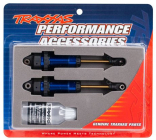 Traxxas tlmič GTR xx-long hliník/PTFE modrý, piestnica TiN (2)