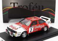 Trofeu Audi Quattro (nočná verzia) Team Belga N 2 Winner Rally Boucles De Spa 1983 Marc Duez - Willy Lux 1:43 Červená Biela