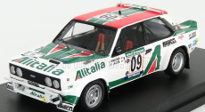 Trofeu Fiat 131 Abarth Alitalia N 09 Rally Bandama 1978 J.vinatier - J.f.jacob 1:43 Biela červená zelená