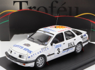 Trofeu Ford england Sierra Xr4x4 N 3 2nd Rally Sweden 1988 S.blomqvist - B.melander 1:43 Biela