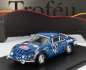 Trofeu Renault Alpine A110 N 29 Rally Montecarlo 1972 J.henry - G.di Nicola 1:43 Blue Met